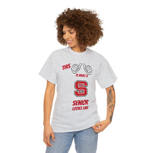 This Is What A NC State Senior Looks Like Unisex Heavy Cotton Tee