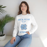 Heck Yeah My Son Is A Chapel Hill Senior Unisex Heavy Blend™ Crewneck Sweatshirt