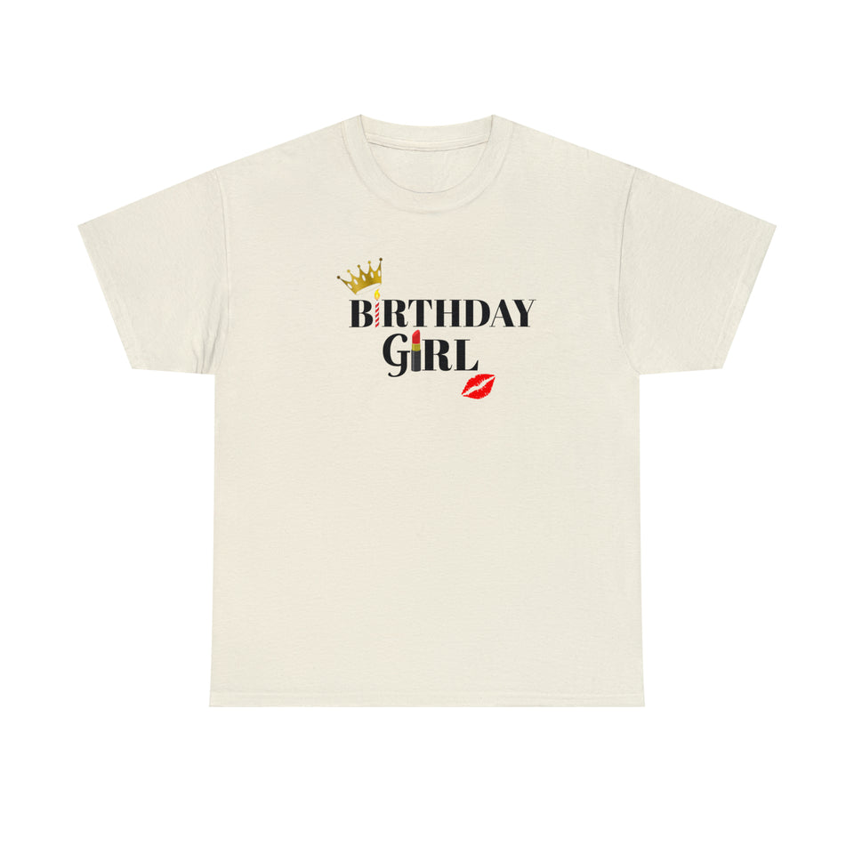 Birthday Girl Unisex Heavy Cotton Tee