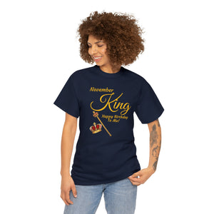 November King Unisex Heavy Cotton Tee