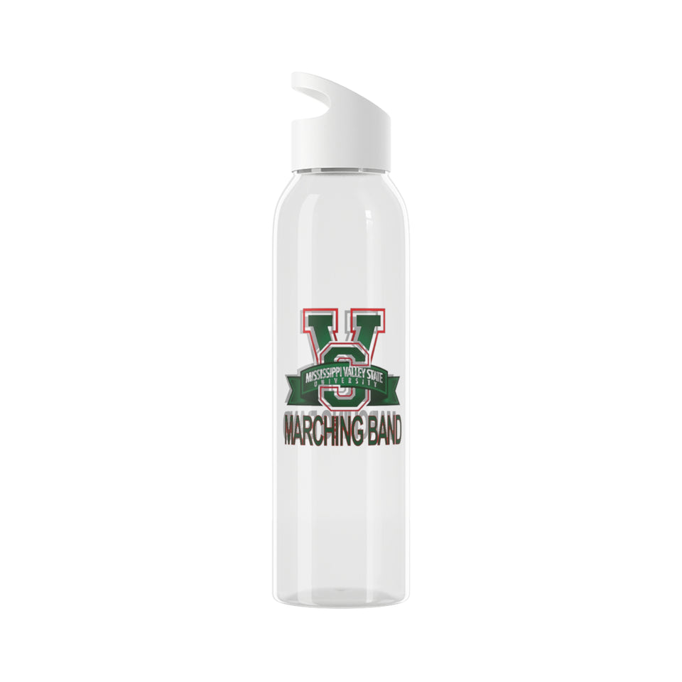 Mississippi Valley State Marching Band Sky Water Bottle