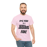Jacksonville Jaguars Football Unisex Heavy Cotton Tee