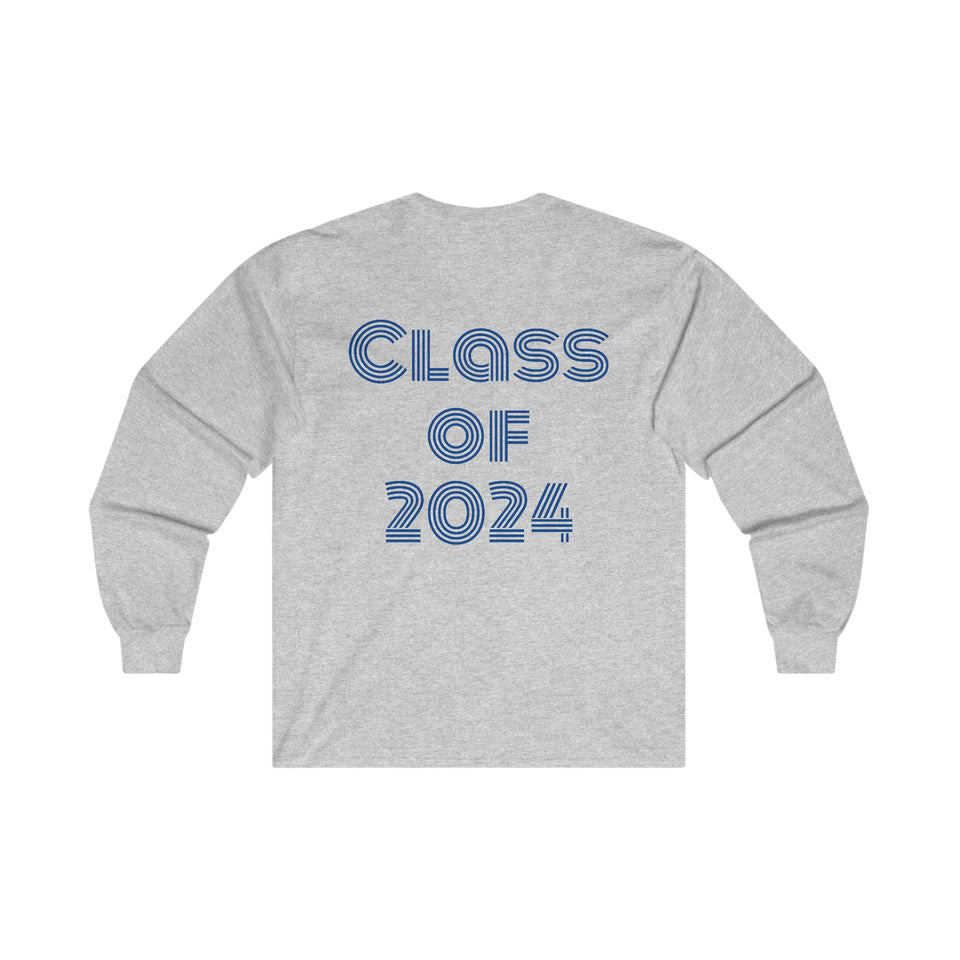 Heck Yeah My Son Is A Duke Senior Ultra Cotton Long Sleeve Tee
