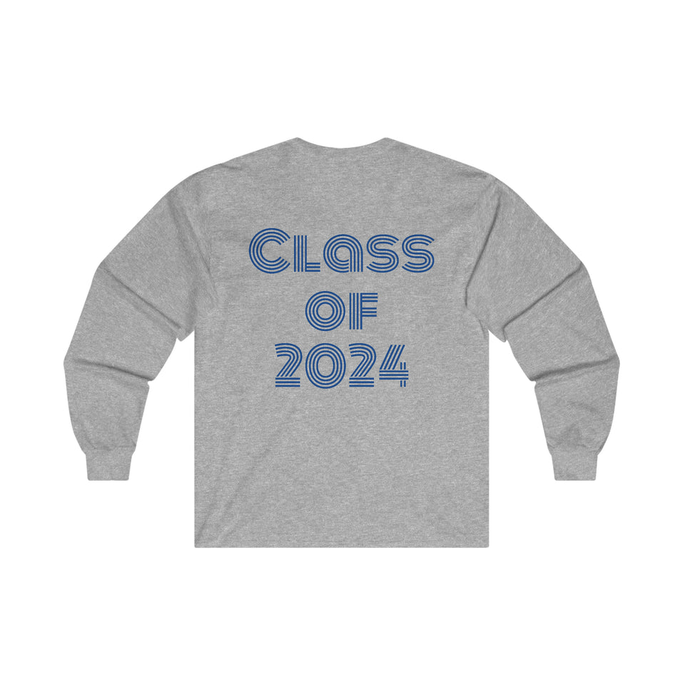 Heck Yeah My Son Is A Duke Senior Ultra Cotton Long Sleeve Tee