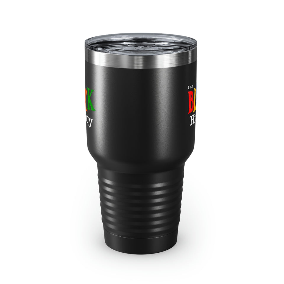 I Am Black History Ringneck Tumbler, 30oz