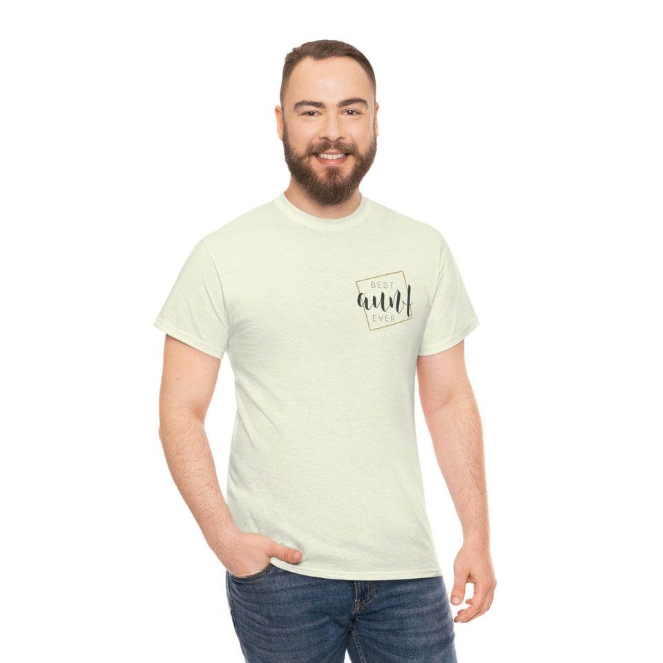 Best Aunt Ever Unisex Heavy Cotton Tee