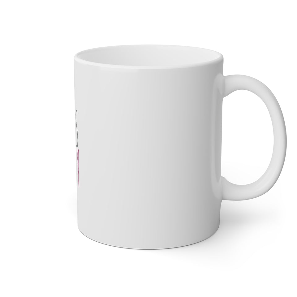 Boss Lady White Mug, 11oz