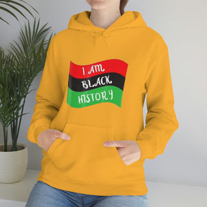 I Am Black History Unisex Heavy Blend™ Hooded Sweatshirt