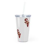 Sun Valley Plastic Tumbler with Straw
