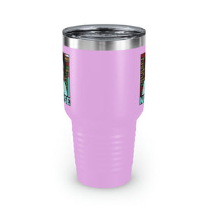 Black Nurse Ringneck Tumbler, 30oz