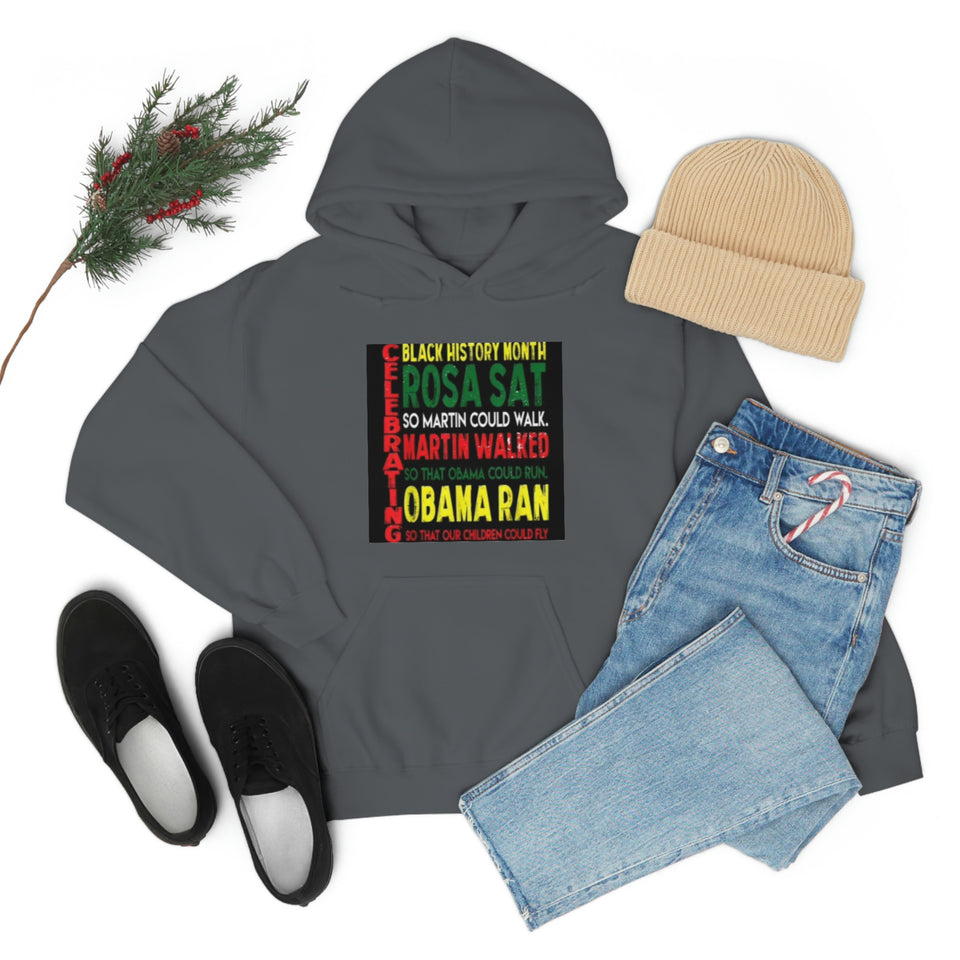 Celebrating Black History Month Unisex Heavy Blend™ Hooded Sweatshirt