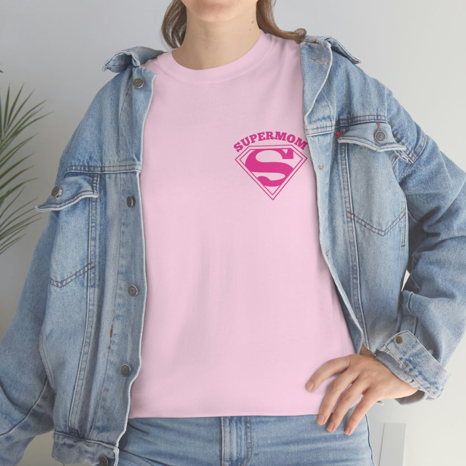 Super Mom Unisex Heavy Cotton Tee