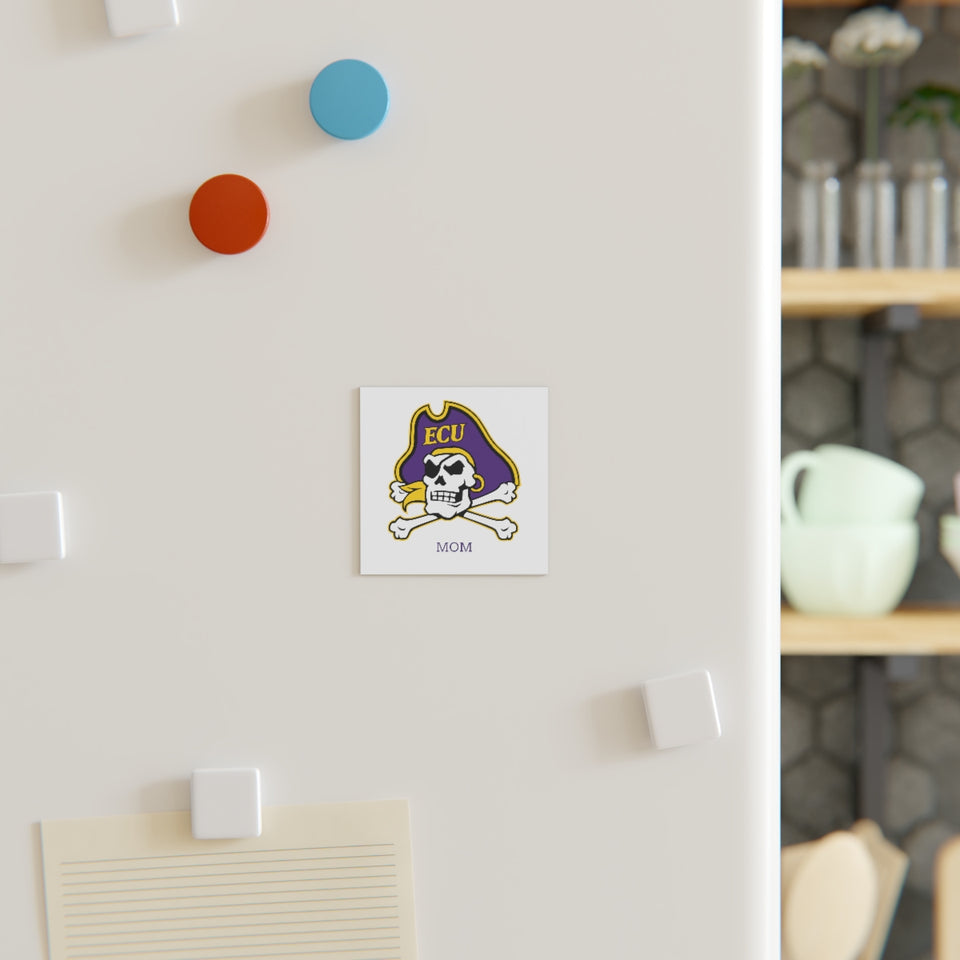 East Carolina Mom Square Magnet