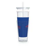 East Gaston Plastic Tumbler with Straw