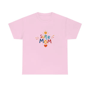 Super Mom Unisex Heavy Cotton Tee