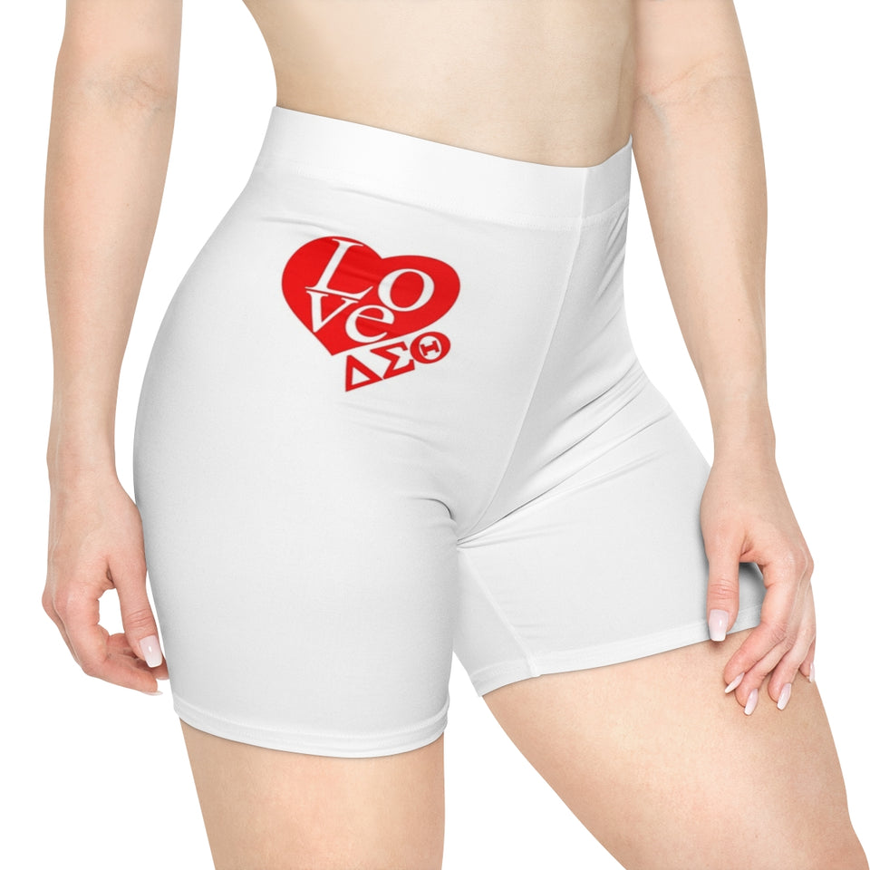 Delta Sigma Theta Sorority  Biker Shorts