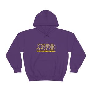 Omega Psi Phi Unisex Heavy Blend™ Hooded Sweatshirt
