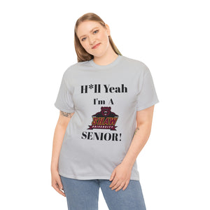 H*ll Yeah! Shaw University Bears Senior Unisex Heavy Cotton Tee