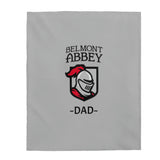 Belmont Abbey Dad Velveteen Plush Blanket