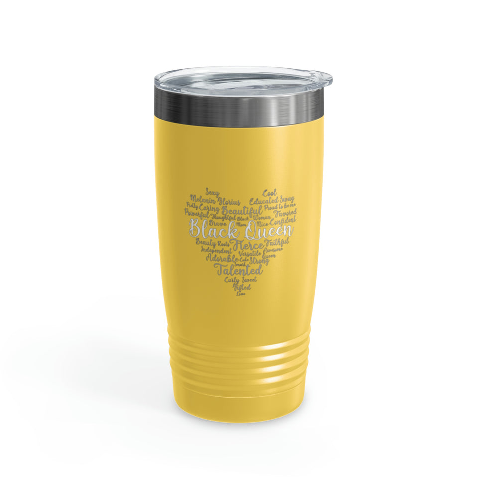 Black Queen Ringneck Tumbler, 20oz