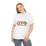 Omega Psi Phi Unisex Heavy Cotton Tee