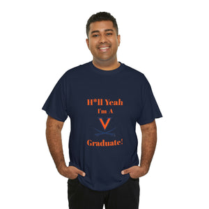 H*ll Yeah University of Virginia Unisex Heavy Cotton Tee