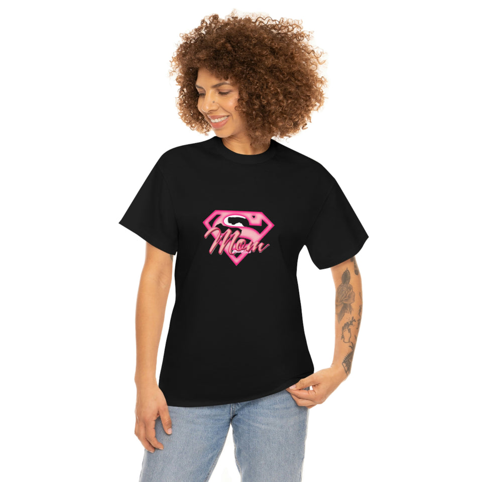 Today's Single Mom Superwoman Unisex Heavy Cotton Tee