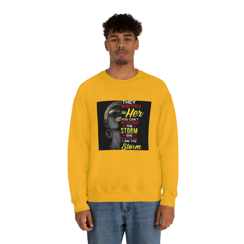 They Whispered Unisex Heavy Blend™ Crewneck Sweatshirt