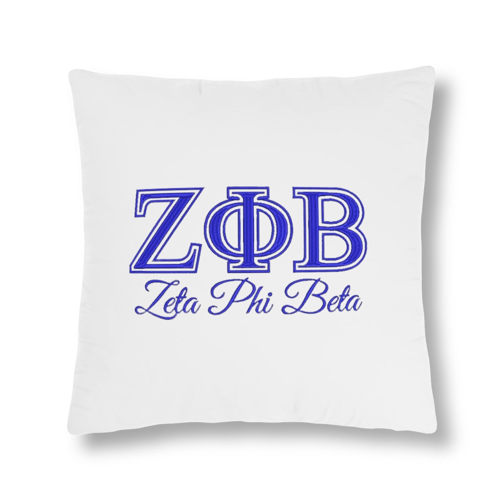 Zeta Phi Beta Waterproof Pillows