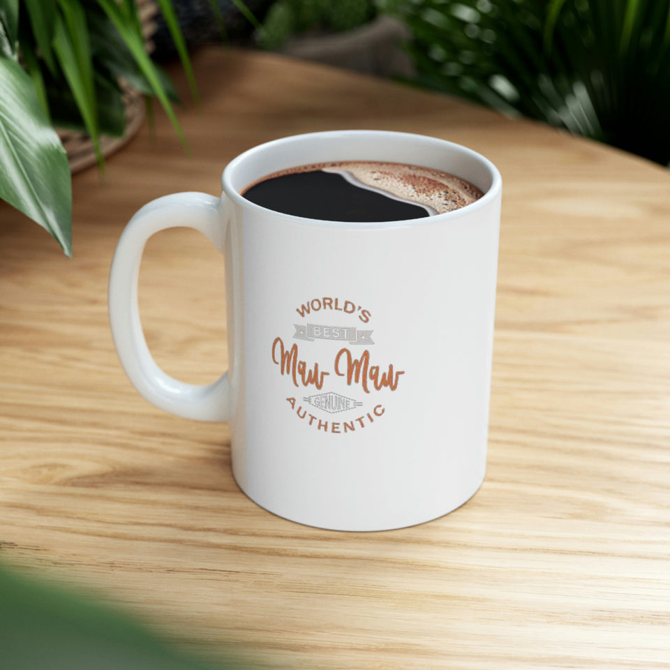 Worlds Best Maw Maw Ceramic Mug 11oz