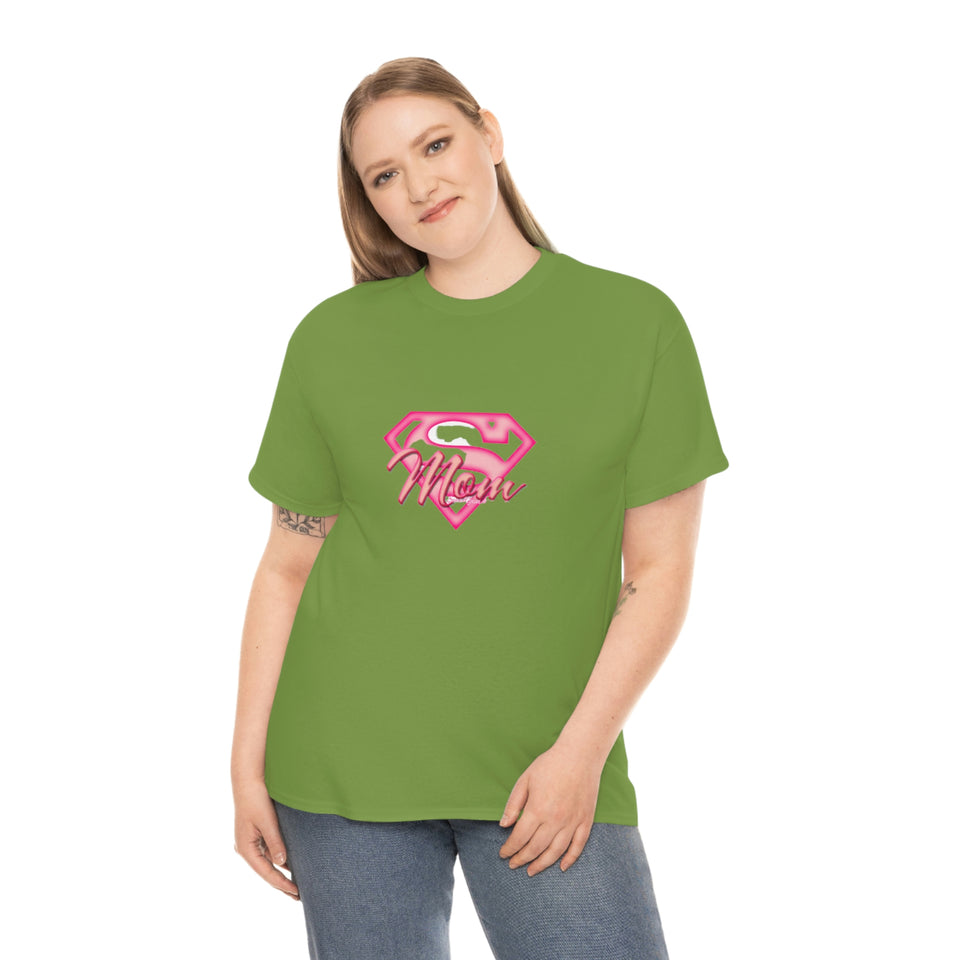 Today's Single Mom Superwoman Unisex Heavy Cotton Tee