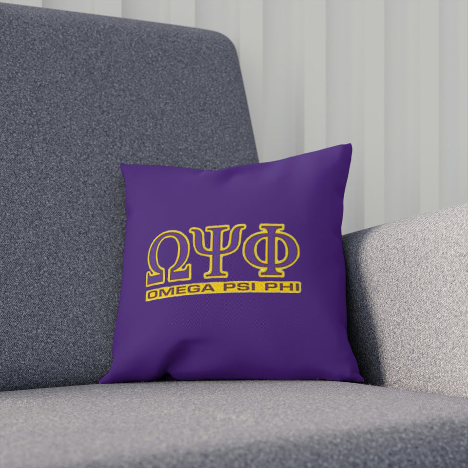 Omega Psi Phi Cushion