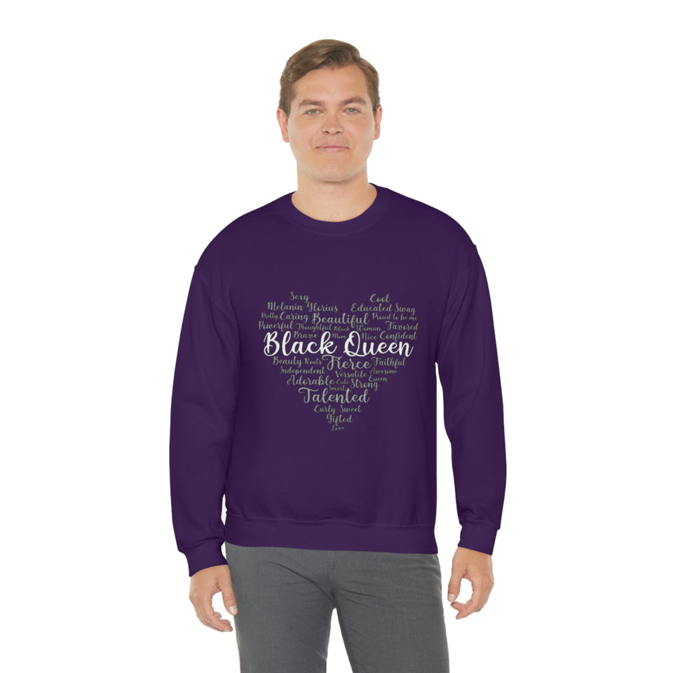 Black Queen Crewneck Sweatshirt
