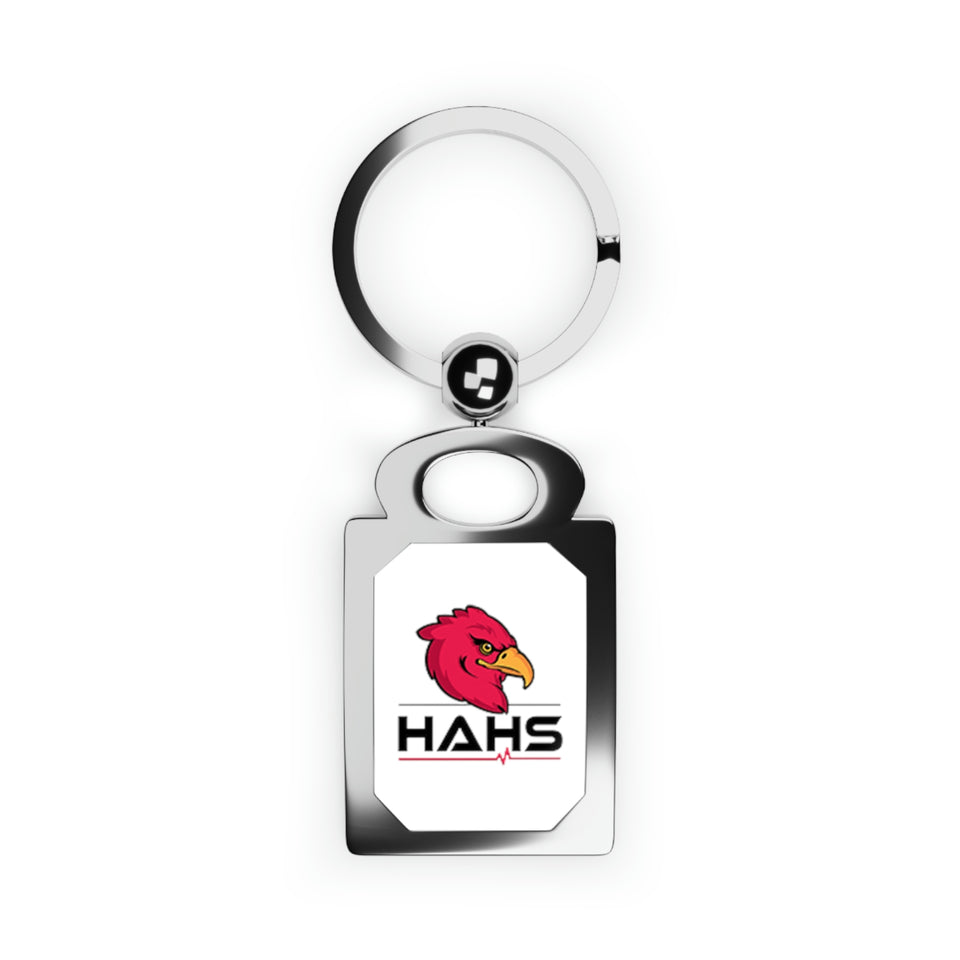 Hawthorne Academy Rectangle Photo Keyring