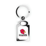 Hawthorne Academy Rectangle Photo Keyring