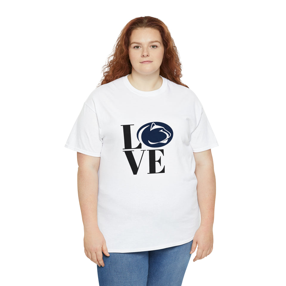 LOVE Penn State Unisex Heavy Cotton Tee