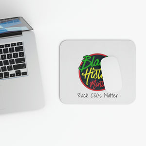 Black CEO's Matter Mouse Pad (Rectangle)