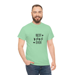 Best Mimi Ever Unisex Heavy Cotton Tee