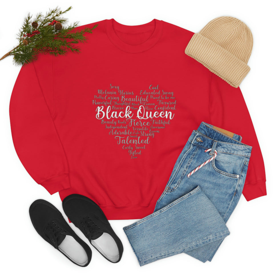 Black Queen Crewneck Sweatshirt