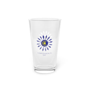 Commonwealth Pint Glass, 16oz