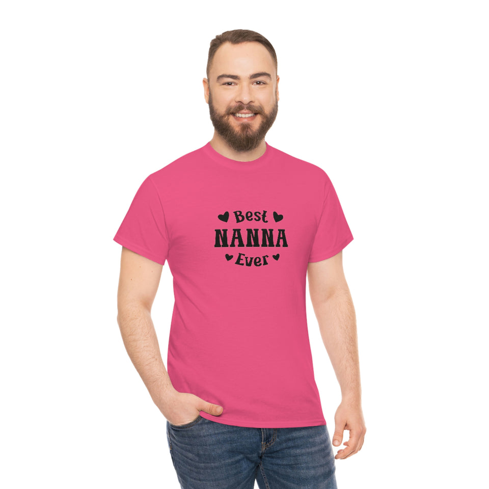 Best Nanna Ever Unisex Heavy Cotton Tee