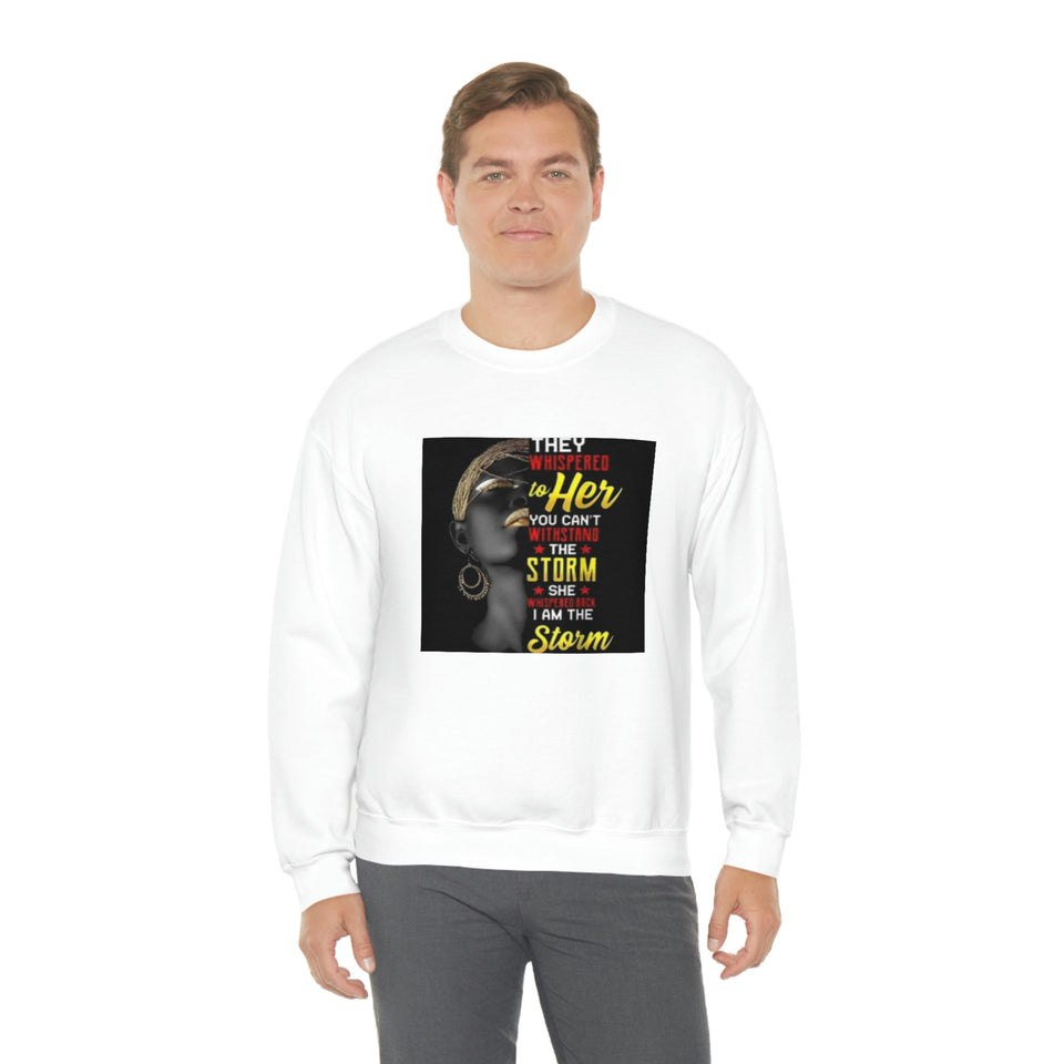 They Whispered Unisex Heavy Blend™ Crewneck Sweatshirt
