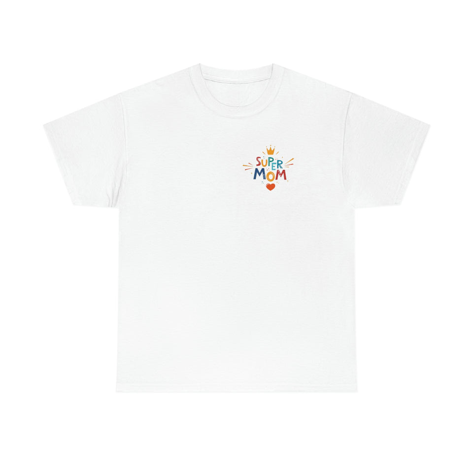 Super Mom Unisex Heavy Cotton Tee