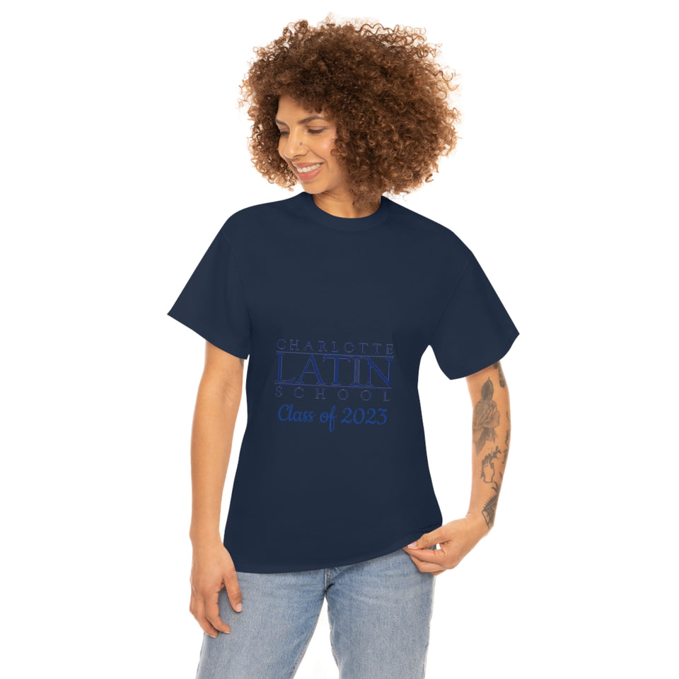 Charlotte Latin Class of 2023 Unisex Heavy Cotton Tee