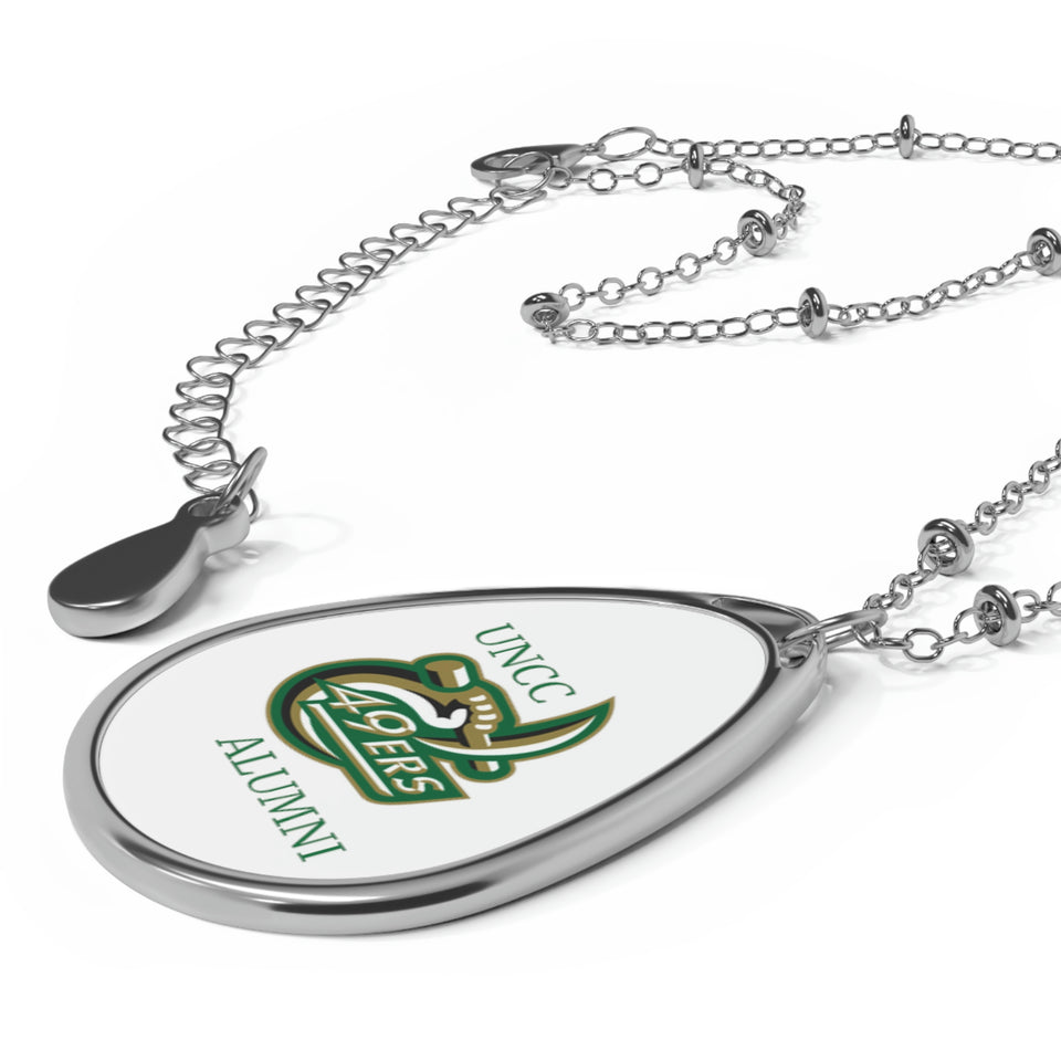 UNCC ALUMNI Oval Necklace