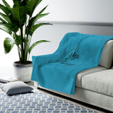 Yes Honey Velveteen Plush Blanket
