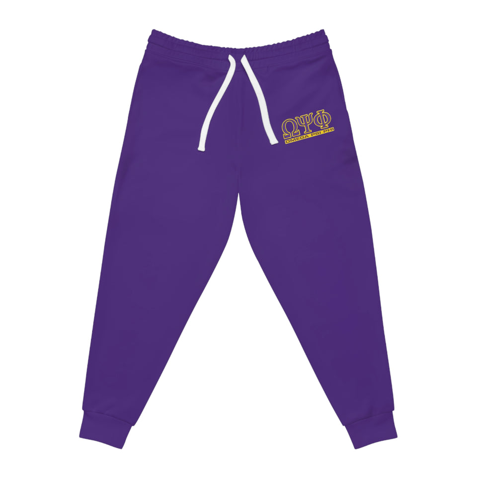 Omega Psi Phi Athletic Joggers (AOP)