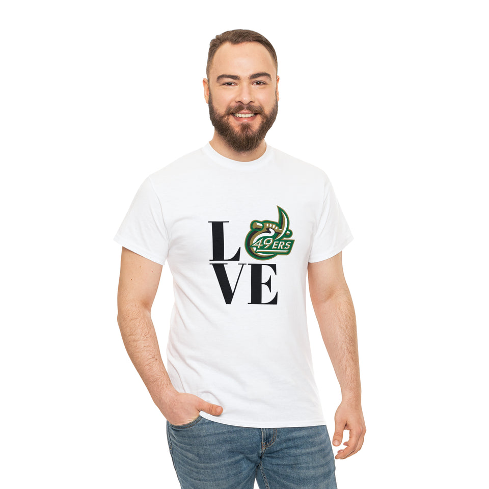 LOVE UNCC Unisex Heavy Cotton Tee