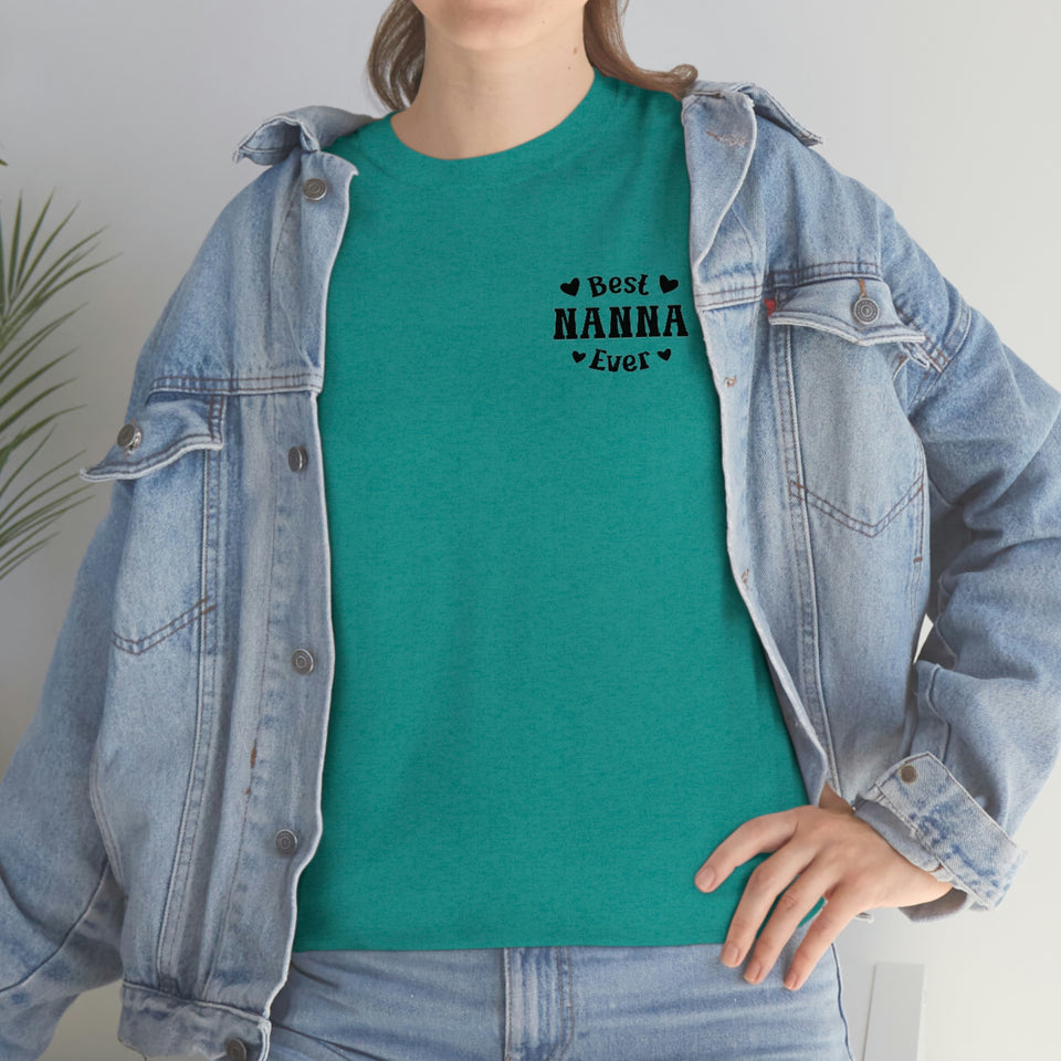 Best Nanna Ever Unisex Heavy Cotton Tee