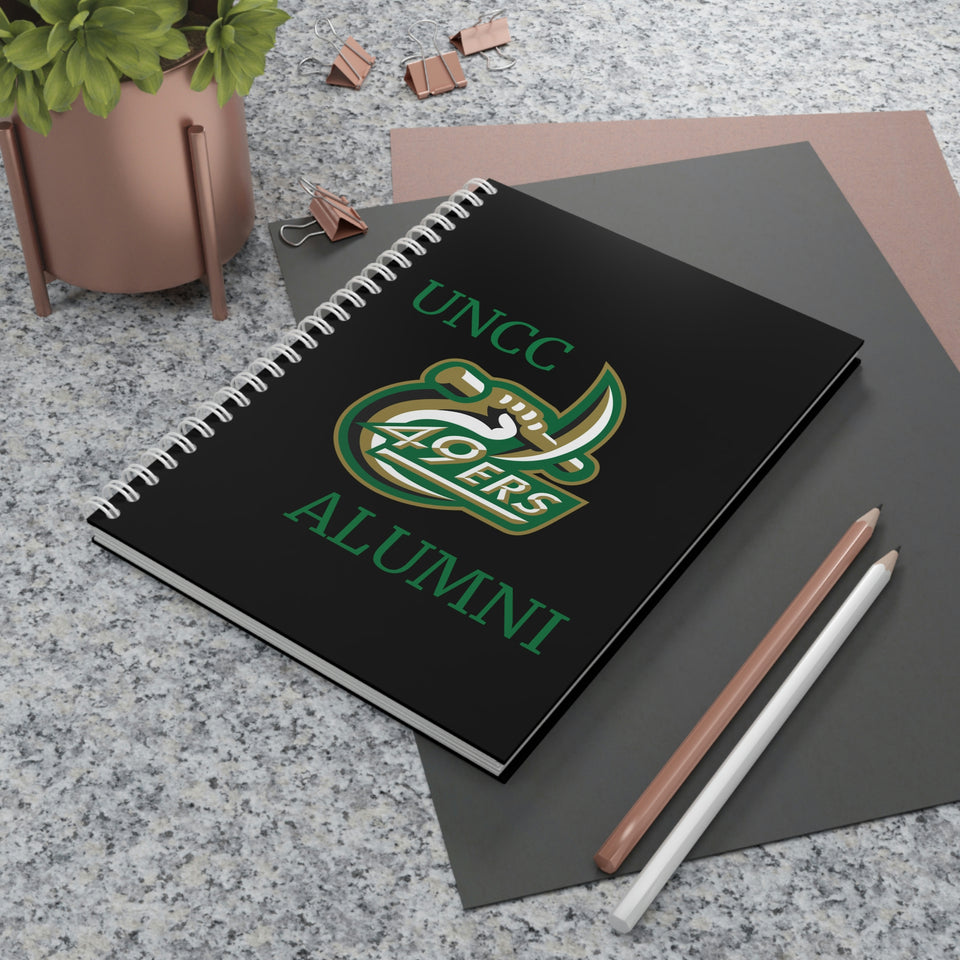 UNCC ALUMNI Spiral Notebook